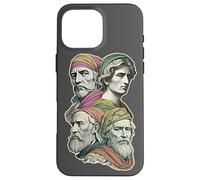 Renaissance Artist Legends Michel-Ange Raphael Coque pour iPhone 16 Pro Max