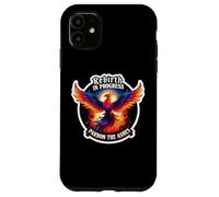 Renaissance en cours Excusez The Ashes Phoenix Rising Reborn Coque pour iPhone 11