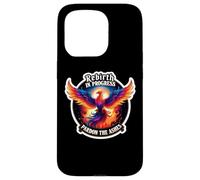 Renaissance en cours Excusez The Ashes Phoenix Rising Reborn Coque pour iPhone 15 Pro