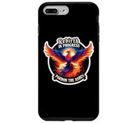 Renaissance en cours Excusez The Ashes Phoenix Rising Reborn Coque pour iPhone 7 Plus/8 Plus