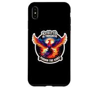 Renaissance en cours Excusez The Ashes Phoenix Rising Reborn Coque pour iPhone XS Max