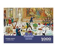 Renaissance Florence Palais des Médicis Puzzle en Bois Imperméable DIY Puzzles De 1000 Pièces pour Adultes Amusant Jeux Éducatifs