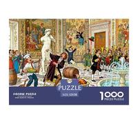 Renaissance Florence Palais des Médicis Puzzle en Bois Imperméable DIY Puzzles De 1000 Pièces pour Adultes Défi Et Casse-tête De Décoration pour La Maison