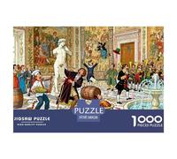 Renaissance Florence Palais des Médicis Puzzle en Bois Imperméable DIY Puzzles De 1000 Pièces pour Adultes Amusant Jeux De Stimulants
