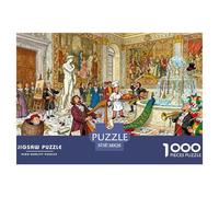 Renaissance Florence Palais des Médicis Puzzle en Bois Imperméable DIY Puzzles De 1000 Pièces pour Adultes Cadeaux Impossible Jeux De Stimulants