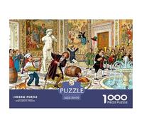 Renaissance Florence Palais des Médicis Puzzle en Bois Imperméable Puzzles De 1000 Pièces pour Adultes Cadeaux Amusant Jeux Éducatifs