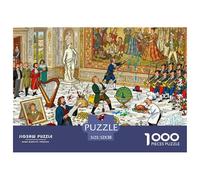 Renaissance Florence Palais des Médicis Puzzle en Bois Imperméable Puzzles De 1000 Pièces pour Adultes Coloré Jeux Éducatifs