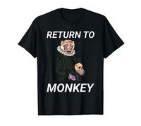 Renaissance Monkey Poète Retour au singe T-Shirt