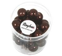 Renaissance Perles En Verre , 10mm Ø, Praliné, Boîte 35 Pces