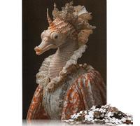 Renaissance Seahorse Puzzle 1000 Pièces Educa Jouet en Bois Cadeau Unique De l'art De La Décoration Jeu Éducatif Challenge Toy Adultes & Enfants des 14 Ans 1000pcs (75x50cm)