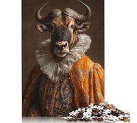Renaissance Wildebeest Puzzle 1000 Pièces Educa Jouet en Bois Divertissement Créatif Décoration Intérieure Jeu Éducatif Challenge Toy Adultes & Enfants des 14 Ans 1000pcs (75x50cm)