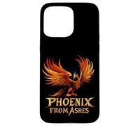 Renaître dans le feu comme un véritable costume de phénix Coque pour iPhone 15 Pro Max