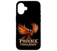Renaître dans le feu comme un véritable costume de phénix Coque pour iPhone 16