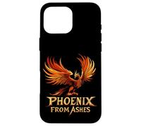 Renaître dans le feu comme un véritable costume de phénix Coque pour iPhone 16 Pro Max