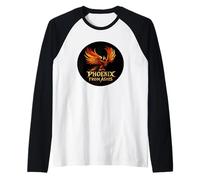 Renaître dans le feu comme un véritable costume de phénix Manche Raglan
