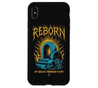 Renaître par grâce grâce à Travers la Foi, Gothique chrétien, Éphésiens 2:8 Coque pour iPhone XS Max