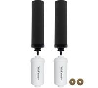 Renami Filtre à eau Gravity de rechange pour Berkey® BB9-2® noir et filtres au fluorure PF-2®, compatible avec le système de filtre à eau Berkey® Gravity
