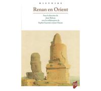 Renan en Orient - Jean Balcou - Presses Universitaires Rennes - broché - Essai