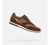 Geox Homme U Renan A Basket, Cognac Caramel, 43 EU