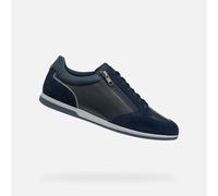 Geox U Renan Baskets pour Homme, Bleue, 46 EU, Bleu, 46 EU