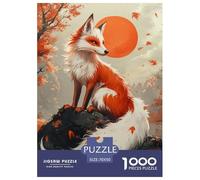 Renard 1000 Pièces Puzzles pour Adultes Et Enfants Animal Premium Quality Impossible Loisir Détente Écologique Art Classique 70x50cm/1000pcs