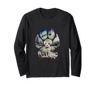 Renard Arctique Empreinte Hivernale Manche Longue