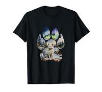 Renard Arctique Empreinte Hivernale T-Shirt