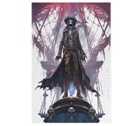 Renard Arctique Puzzle De 1000 Pièces en Bois pour Enfants Adultes, Puzzles en Matériau Recyclé De Qualité Supérieure （78×53cm）