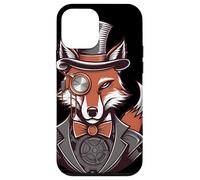 Renard avec Chapeau Haut De Forme Monocle Coque pour iPhone 12 Mini