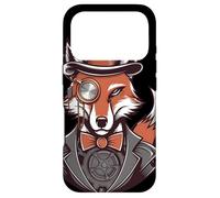 Renard avec Chapeau Haut De Forme Monocle Coque pour iPhone 17 Pro