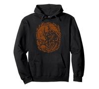 Renard céleste Yin-Yang Soleil et Lune Boho Woodland Art Sweat à Capuche