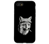 Renard Cigarette Fume Mafia Meme Animal Coque pour iPhone SE (2020) / 7/8