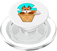 Renard Cornet à Glace PopSockets PopGrip pour MagSafe