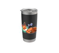 Renard Dormir Coussin Gobelet isotherme en acier inoxydable double paroi