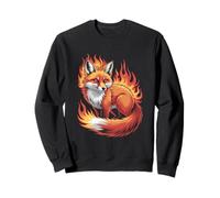 Renard Flamboyant Esprit Indomptable Sweatshirt