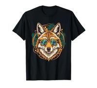 Renard forêt Cool avec Lunettes de Soleil Summer Vibes T-Shirt
