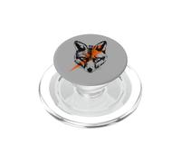 Renard Foudre Rock Musique Motivation Animale Drôle Nature PopSockets PopGrip pour MagSafe