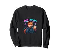 Renard Humeur Esthétique Animal Dessin Animé Personnage Design Sweatshirt