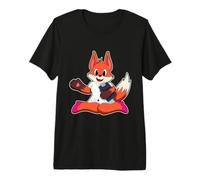 Renard Infirmière Porte-Bloc T-Shirt Haut de Gamme