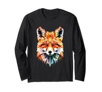 Renard J'aime Les Renards Renard Rouge Amour Petit Renard Manche Longue