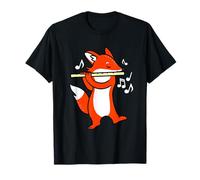 Renard Jouant De La Flûte Pour Flûtiste T-Shirt