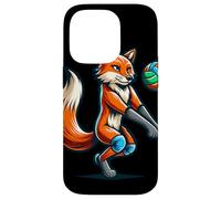 Renard Joueur De Volleyball Libre Coque pour iPhone 14 Pro