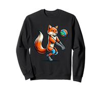 Renard Joueur De Volleyball Libre Sweatshirt