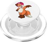 Renard Musicien Écouteurs Musique PopSockets PopGrip pour MagSafe