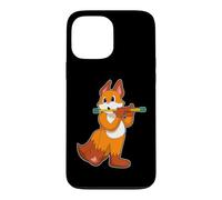 Renard Musicien Flûte Musique Coque pour iPhone 13 Pro Max