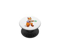 Renard Nettoyeur Brosse Nettoyage PopSockets PopGrip Adhésif