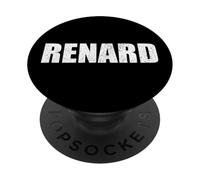 Renard Nom de famille Famille Couple Nom Renard PopSockets PopGrip Adhésif