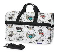 Renard Ours Homme Sac de Sport de Natation de Sport avec Compartiment À Chaussures Sacs de Sport À Bandoulière Sac À Main pour Voyage Femmes Filles