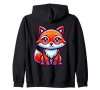 Renard Petit Ami Mignon Compagnon Enfant Sweat à Capuche