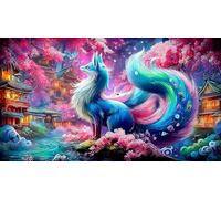 Renard Puzzle 1000 pièces pour Adultes et Enfants - Papier recyclé DéFi éduchatiF Cadeau 38x52/1000pcs